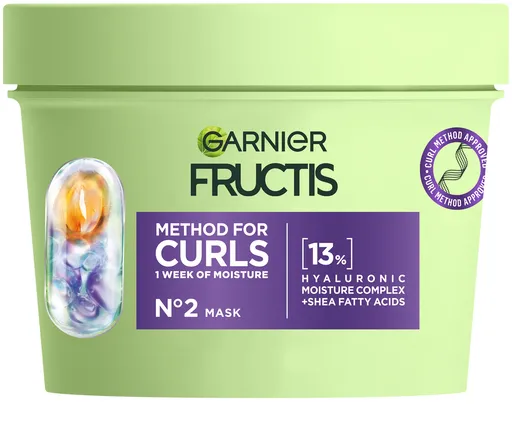 Garnier Mască hidratantă pentru păr uscat, ondulat și creț Curls Method (Mask) 370 ml