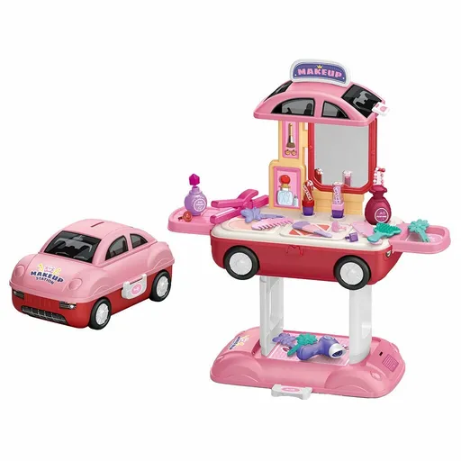 Set pentru fete salon de frumusețe în mașină Baby Mix 2in1, 50 x 25,5 x 55 cm