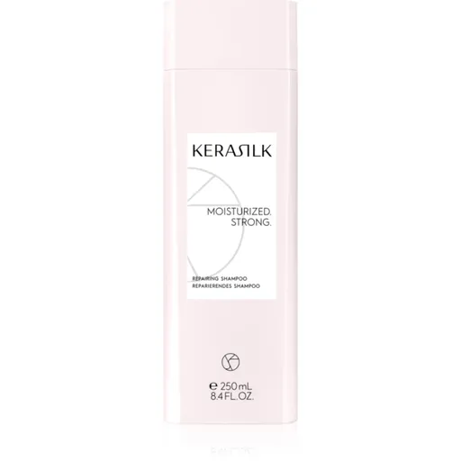 KERASILK Essentials Repairing Shampoo Sampon pentru curatare si hranire a parului pentru păr uscat și deteriorat 250 ml