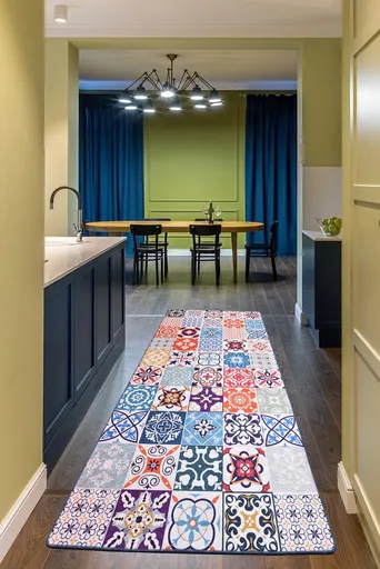 Covor, Ceramico Djt, 80x150 cm, Multicolor