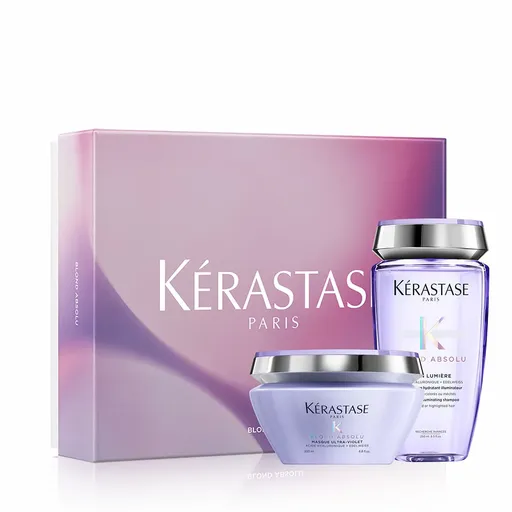 Set Cadou Kerastase Blond Absolu Sampon 250 ml + Masca 200 ml