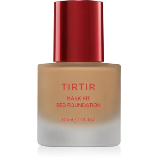 TIRTIR Mask Fit Red Foundation fond de ten lichid iluminator cu efect de hidratare culoare 27N Camel 30 ml