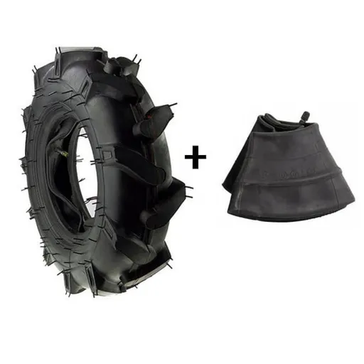Cauciuc + camera roata motocultor 4.00-8