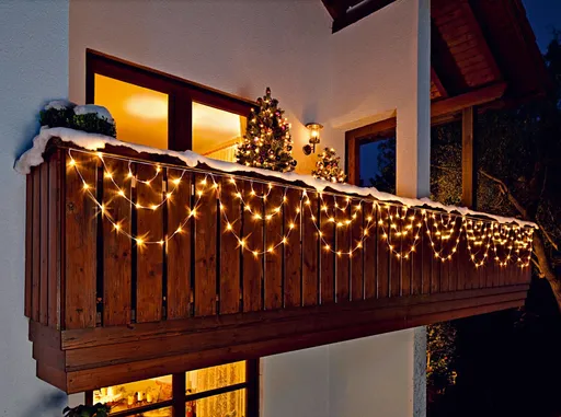 Lant luminos cu LED-uri Cercuri