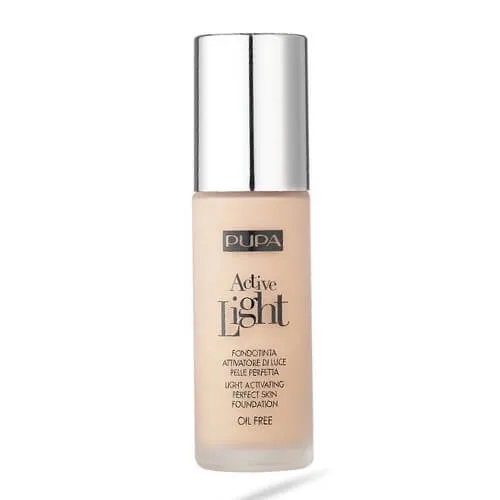 PUPA Milano Lichid de corp lichid SPF 10 Active Light ( Perfect Skin Foundation) 30 ml 002 Ivory