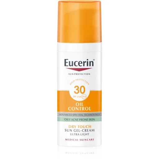Eucerin Sun Oil Control crema-gel cu efect de protectie a fetei SPF 30 50 ml