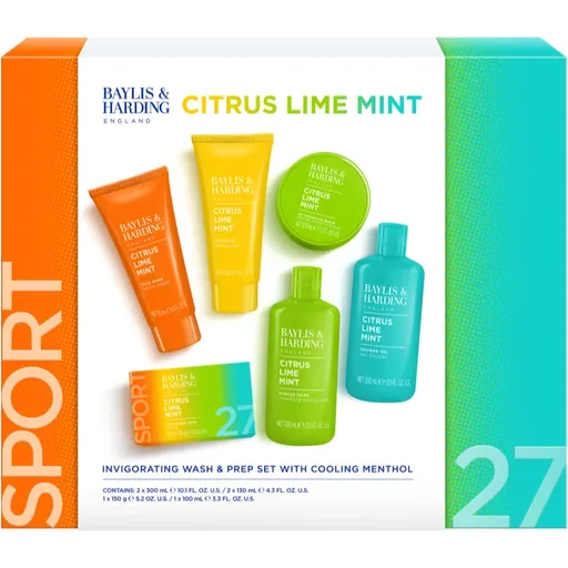 Baylis & Harding Men's Citrus Lime & Mint set cadou pentru barbati