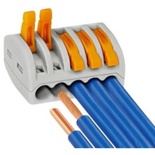 Set 10 conectori 5 poli Wago 222-415