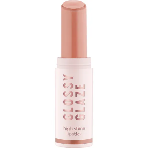 essence Ruj lucios Glossy Glaze (High Shine Lipstick) 1,9 g 02 On Cloud Nude