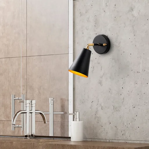 Aplica de perete, Opviq, 942FLG2191, Negru