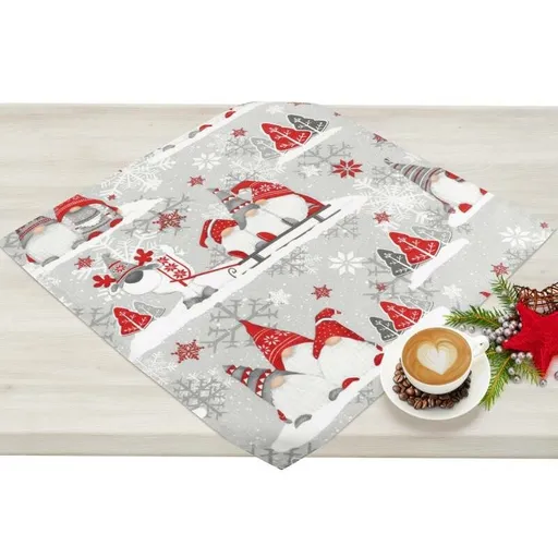 Bellatex Față de masă Elf de Crăciun, 50 x 50 cm