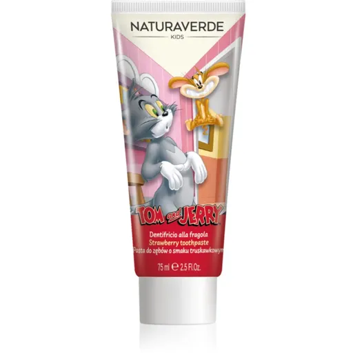 Disney Tom & Jerry Toothpaste Pasta de dinti pentru copii. Strawberry 75 ml