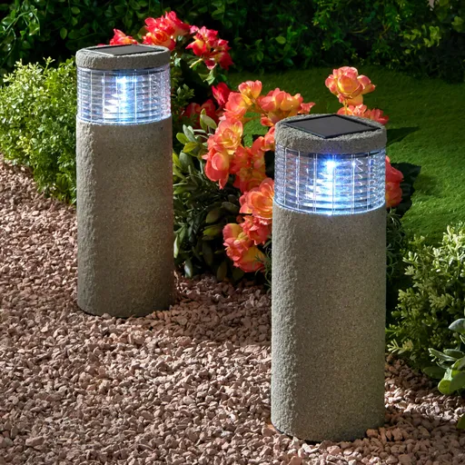 1 Lumina solară rotundă