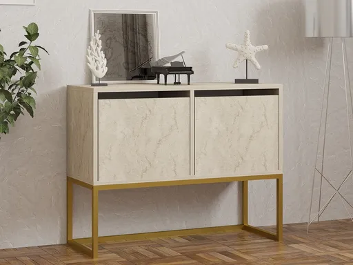 Consola, Hanah Home, Zermat, 90x70x34 cm, Travertin