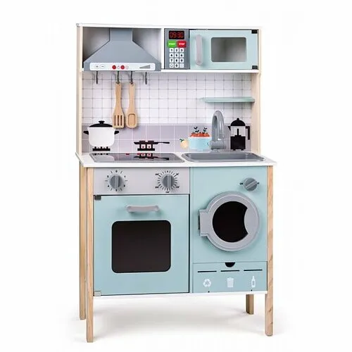 Bucătărie pentru copii Woody Dakota cu lumini și sunete, 60 x 29,5 x 95 cm