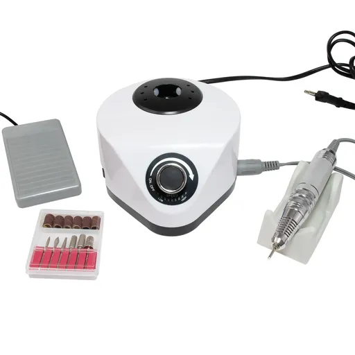 Freza / Pila Electrica Unghii, 45000 rpm, 65W, ZS-608, White