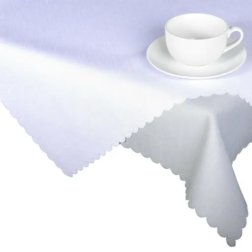 Față de masă din teflon, culoare albă, 100 x 140 cm, alb, 100 x 140 cm