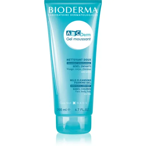 Bioderma ABC Derm Mild Cleansing Foaming Gel gel de duș pentru copii 200 ml