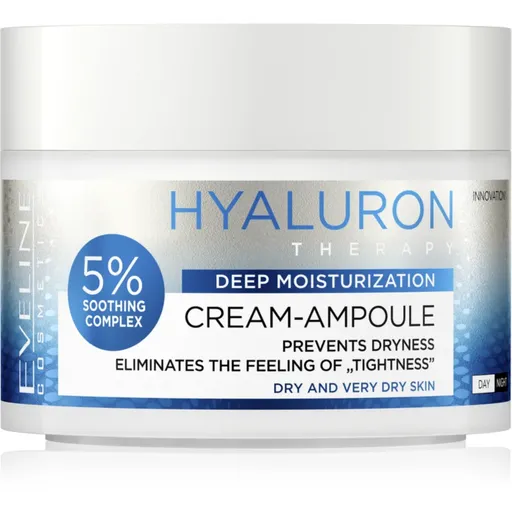 Eveline Cosmetics Cream-Ampoule Hyaluron cremă intens hidratantă 50 ml