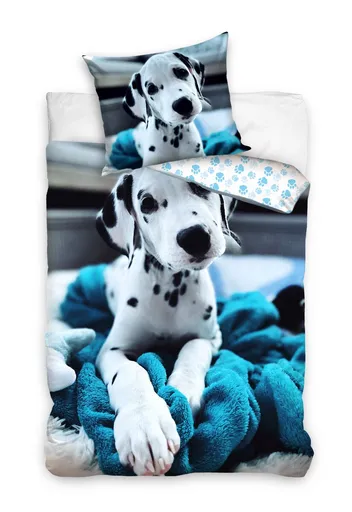 Lenjerie de pat Cățeluș Dalmațian