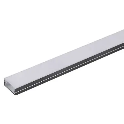 Profil aluminiu pentru banda LED 2M 23.5MM x 10MM mat V-TAC SKU-3352