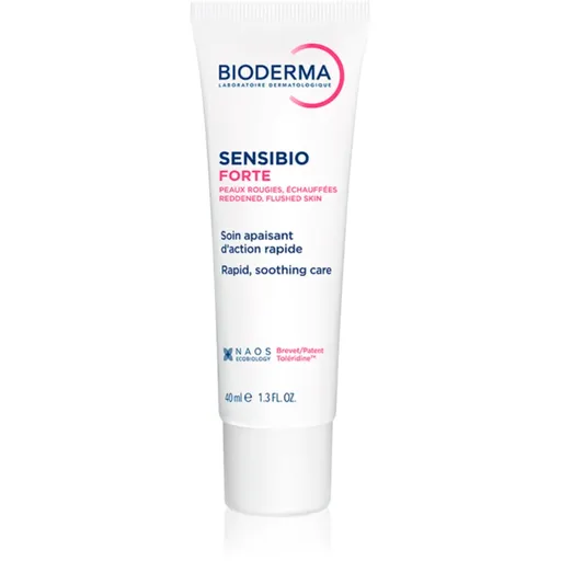 Bioderma Sensibio Forte crema calmanta si hidratanta pentru piele sensibila cu tendinte de inrosire 40 ml