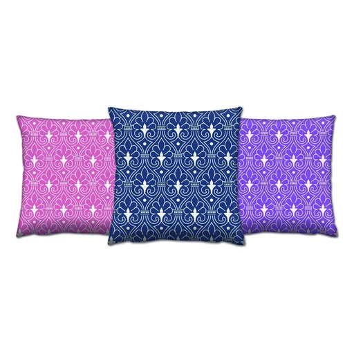 Set perne decorative	, AC-4529-4532-4530, 50% bumbac / 50% poliester, Multicolor