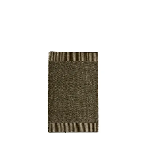 Covor Rombo, alb/verde muşchi, diferite dimensiuni - Woud Dimensiuni: 140 x 90 cm