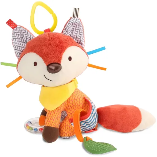 Skip Hop Bandana Buddies Fox jucărie cu activități pentru dentiție pentru nou-nascuti si copii 0m+ 1 buc