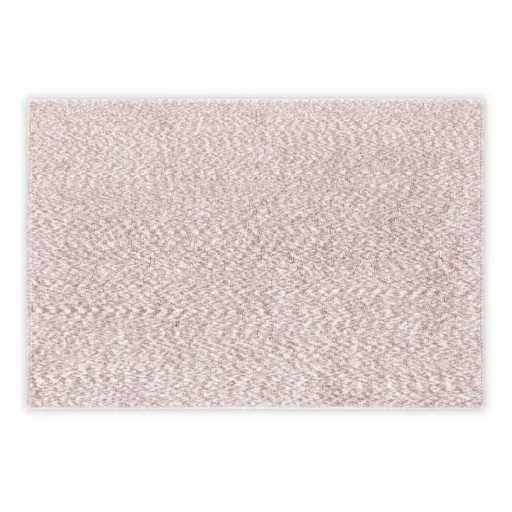 Covoras de baie, L'essentiel Maison, Grade, 60x90 cm, Roz/Alb