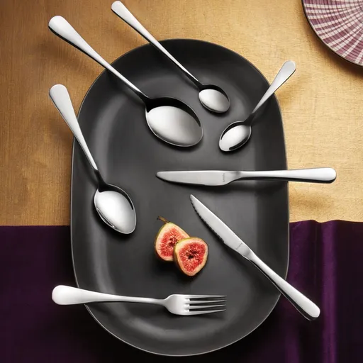 Set tacamuri 42 piese Rome All You Need, Amefa, 6 persoane, inox 18/0, argintiu