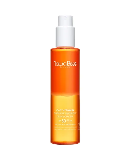 Natura Bissé Spray bifazic de protecție solară SPF 50 C+C Vitamin (Bi-Phase Invisible Sunscreen) 200 ml