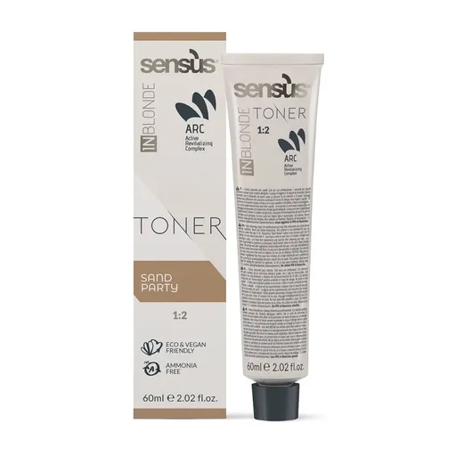 Toner pentru Par Sensus T-Area InBlonde Sand Party 60 ml