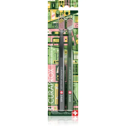 Curaprox Limited Edition Recycled edition periuțe de dinți 5460 Ultra Soft 2 buc