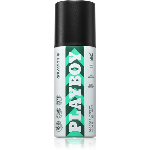 Playboy Gravity 0 deodorant pentru bărbați 150 ml