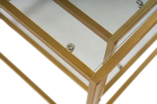 Set masute de cafea, Hanah Home, Sevay, Auriu