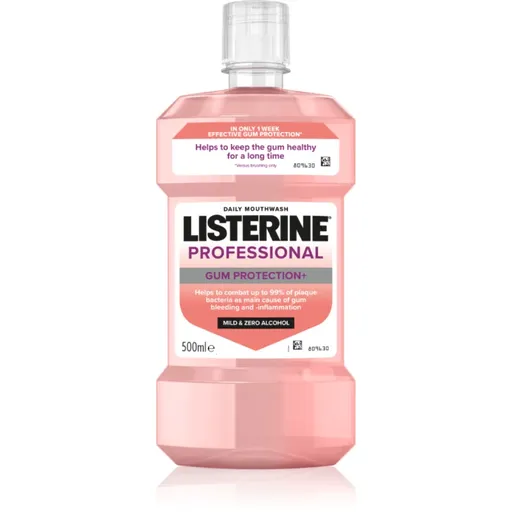 Listerine Professional Gum Protection+ apă de gură pentru a proteja dintii si gingiile 500 ml