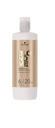 Oxidant de Par Schwarzkopf Professional BlondMe 6%, 20 Vol, 1000 ml