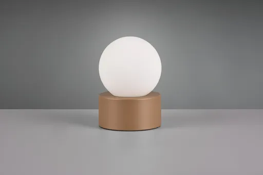 Lampa de masa Countess, RL, 12x17 cm, 25W, 1x E14, metal, bronz