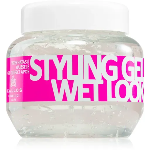 Kallos Kallos Classic Styling Gel gel de par cu efect umed fixare ultra-puternica Wet Look 275 ml