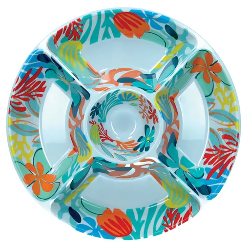 Platou aperitive, Tahiti Starter, Brandani, 38 cm, melamina