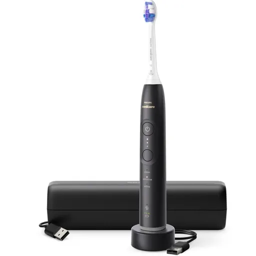 Philips Sonicare 6500 HX7411/02 periuta de dinti electrica sonica Black 1 buc