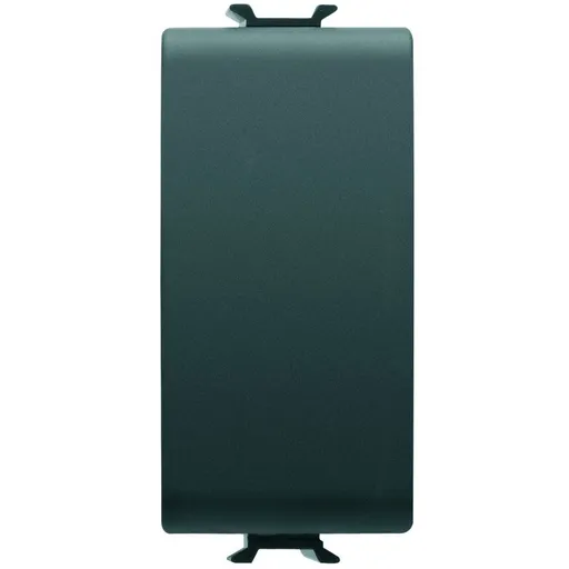 Intrerupator cap cruce 1 modul Gewiss Chorus GW12091, negru satin