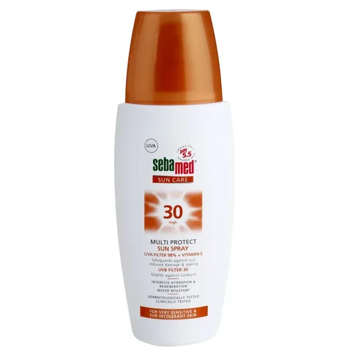 Sebamed Sun Care Multi Protect Sun Spray spray solar pentru piele sensibila SPF 30 150 ml
