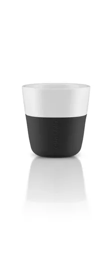 Ceașcă pentru espresso 80ml, set 2 bucăți, neagră, eva solo