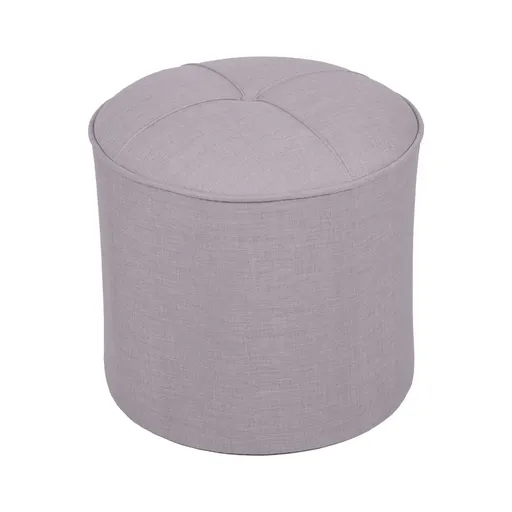 Taburet, Atelier del Sofa, 558ZEN1355, Lemn de brad, Gri