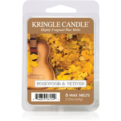 Kringle Candle Rosewood & Vetiver ceară pentru aromatizator 64 g