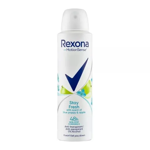 Rexona Spray antiperspirant Blue Poppy & Apple 150 ml