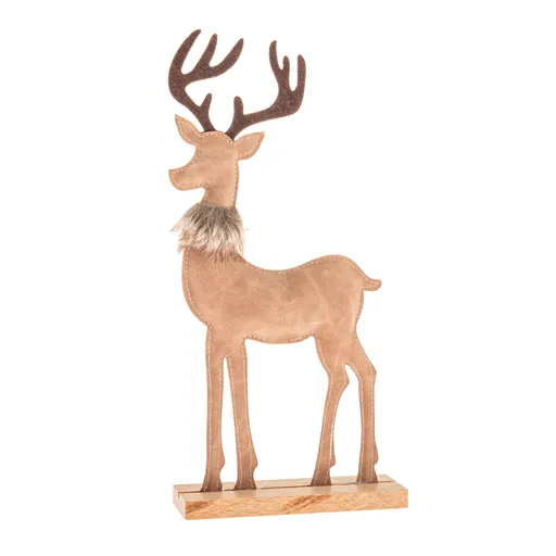 Decorațiuni de Crăciun Cerb din piele artificială31 cm, var. I