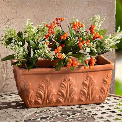 3 buchete de toamnă într-un ghiveci